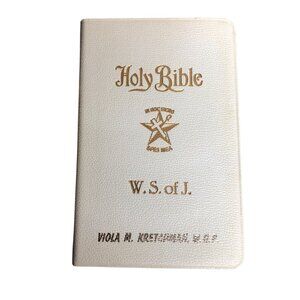 Vintage Holman Bibles W.S. Of J. Holy Bible With Original Box 1968 USA